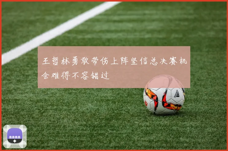 王哲林勇敢带伤上阵坚信总决赛机会难得不容错过